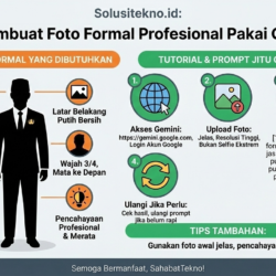 Inilah Prompt dan Cara Membuat Foto Formal Profesional Menggunakan Gemini AI