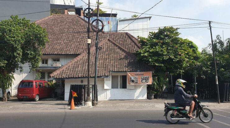 green tree beside white and brown concrete house