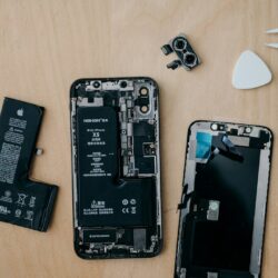 black and white electronic devices